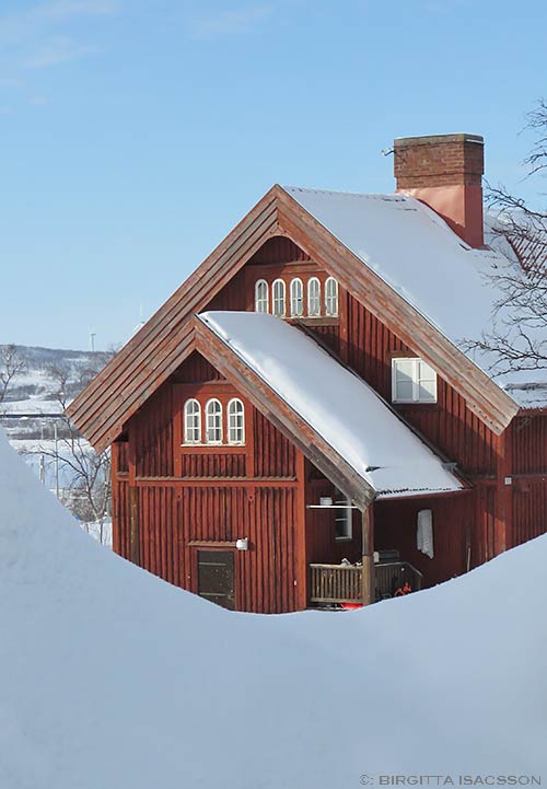 Kirunabilder Foton Fr n En Gruvstad I Lappland